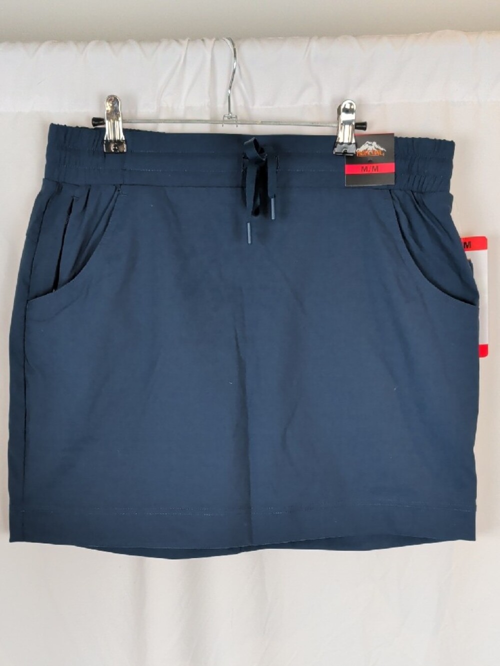 NWT Pacific Trail Active Skort with Drawstring Navy Blue - Size M